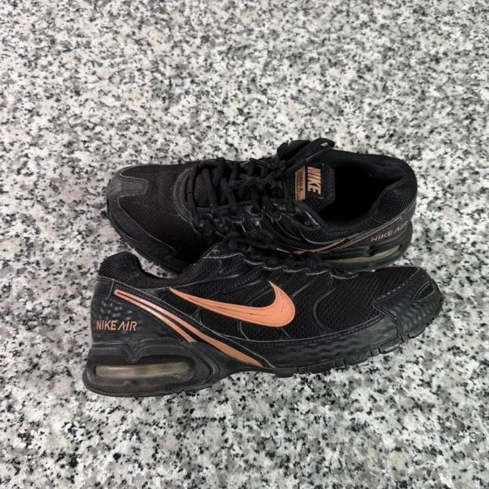 Nike Air Max Torch 4 Black Metallic Sneaker Shoe W9 343851